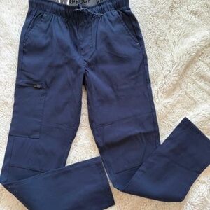 NWOT Boy's Girl's Unisex Kids Tech Pant - Weatherproof Vintage Navy Blue 10 / 12
